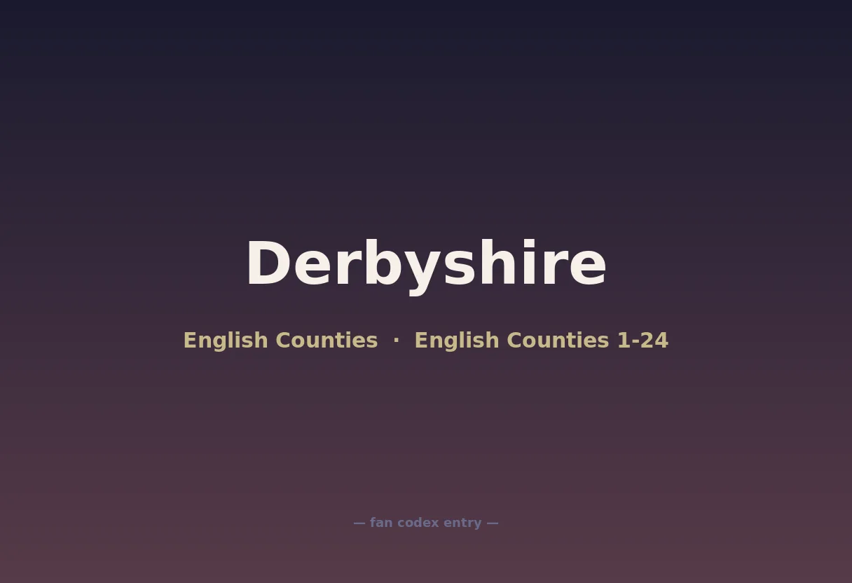 Derbyshire